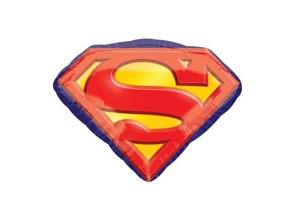Superman emblem folieballon