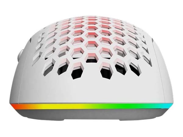 SAVIO HEX-R - Mus - kablet - USB - hvit - hengeboks