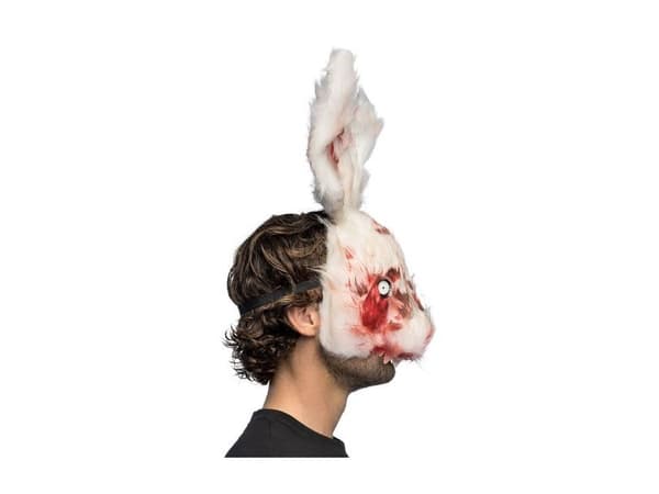 Blodig kanin maske