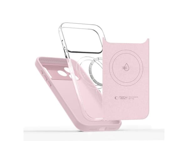 Tech-Protect Uniq MagSafe-skal för iPhone 17 Pro - rosa
