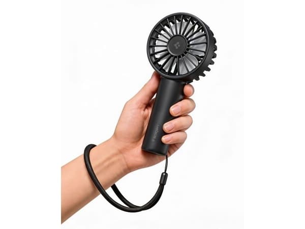 Spigen SPIGEN A905 MINI PORTABLE HANDHELD FAN BLACK