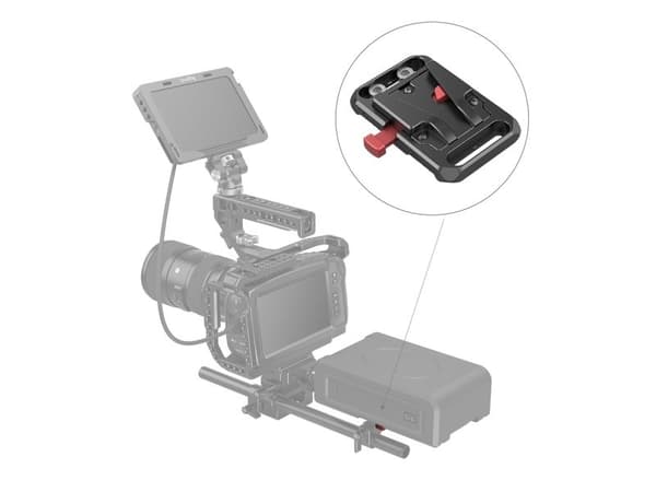 SMALLRIG 2987 PARISTOKILPI MINI V-MOUNT