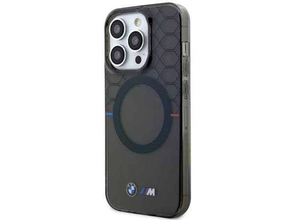 Deklas BMW BMHMP13XHGPK Apple iPhone 13 Pro Max 6.7? pilkas Pattern MagSafe