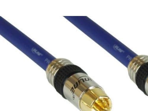 InLine 89405P, RCA, Hankjønn, RCA, Hankjønn, 5 m, Blå