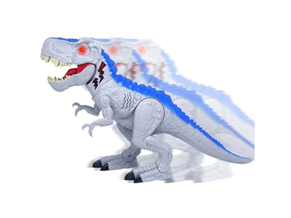 Mighty Megasaur 30 cm Mega Hunter T-Rex. Grå