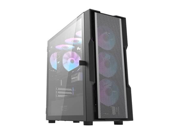 Darkflash DK431 mesh kabinett - svart