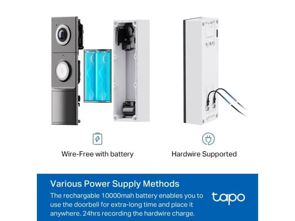 TP-Link Tapo D235 Videodørklokke