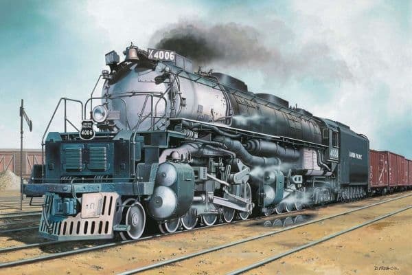 Modellset Big Boy-lokomotiv 1:87