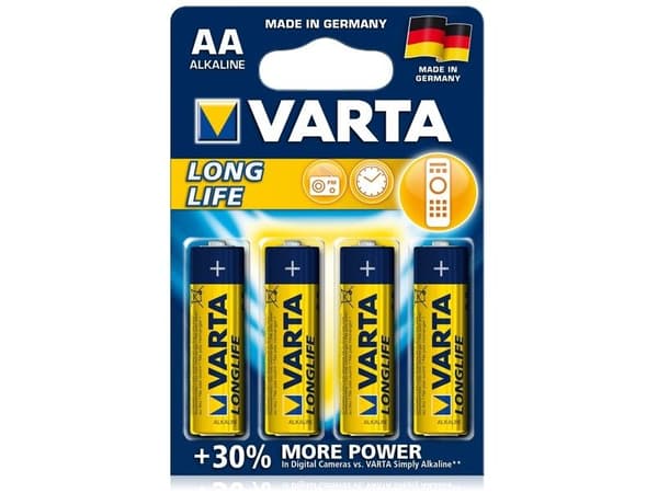 Varta Longlife 4106 - Batteri 4 x AA-type - Alkalisk