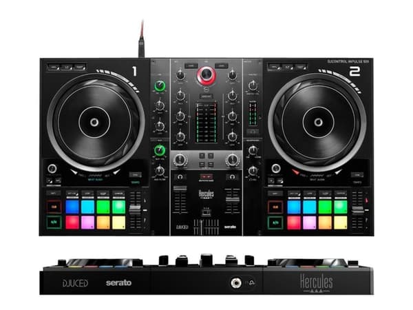 Hercules DJControl Inpulse 500 - DJ-ohjain - 2 kanavaa