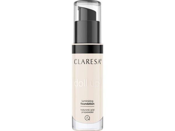 CLARESA foundation Doll Up! nr 01 fair-light 34 g