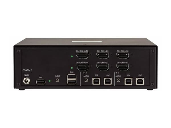 Startech - KVM / lyd / USB-svitsj - 2 x KVM/lyd/USB - 1 lokalbruker - stasjonær - TAA-samsvar