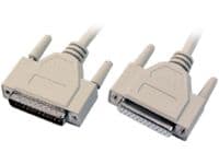 Microconnect MODGR2, Valkoinen, 2 m, DB25, DB25, Uros, Naaras