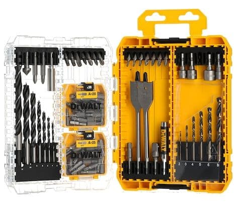 DEWALT borr- och bitsats 100 delar