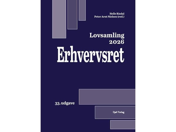 Lovsamling 2026 Erhvervsret | Helle Næss-Schmidt Risdal;Peter Arnt Nielsen