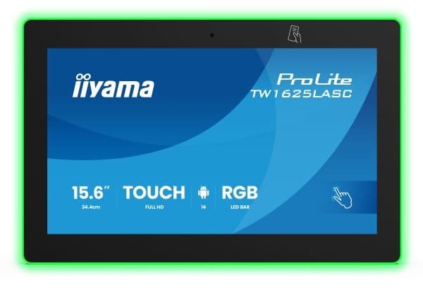 iiyama 15.6" LCD-paneeli PC Android OS -käyttöjärjestelmä
