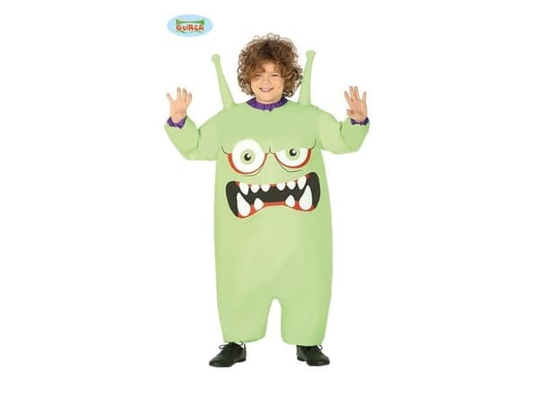 Oppusteligt Alien monster kostume