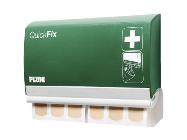 Plasterdispenser QuickFix - inkl. 2 Water Resistant plasterrefill, Plum 5501