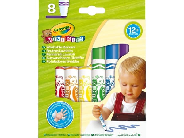 Crayola mini vaskbare tusjer 8 stk