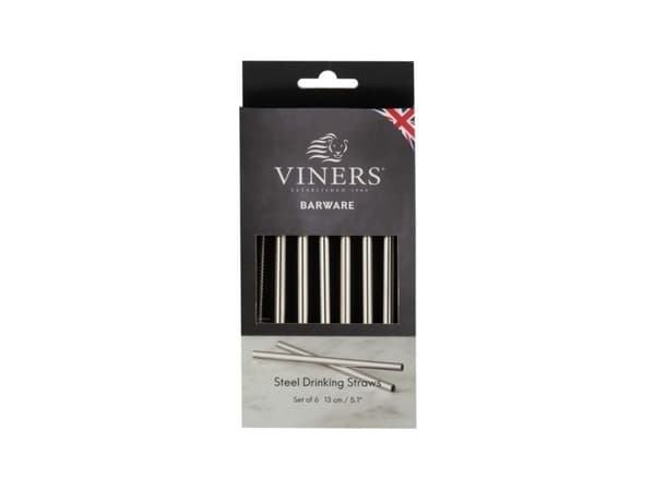 Cocktail sugrör set 6 Viners®