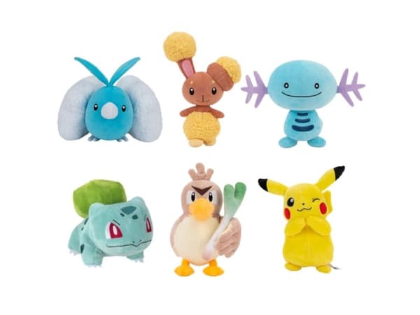 POKEMON PLUSH 20 CM ASS CDU - assorted