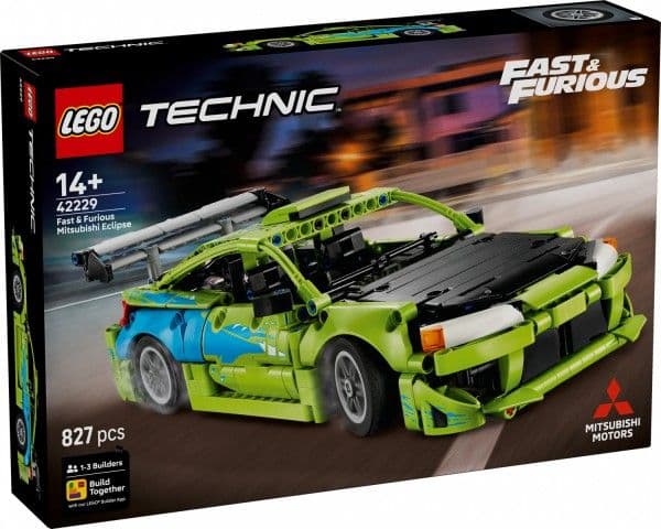LEGO Technic 42229 Fast and Furious Mitsubishi Eclipse-bil