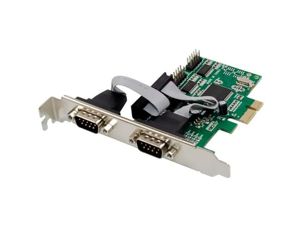 InLine 76619E, PCIe, Serial, Hankoppling, PCIe 2.0, RS-232, 9-stift, PC