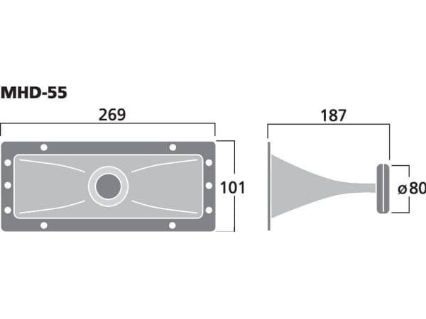 Monacor MHD-55