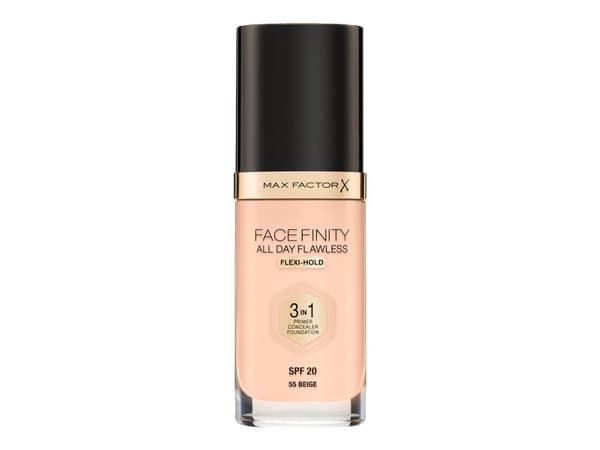 MAX FACTOR Facefinity 3-in-1 Spf 20 N 55-beige meikkivoide 30 ml