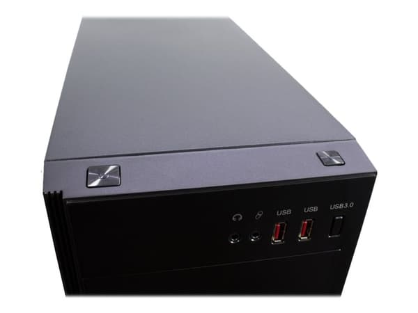 Inter-Tech B-42, Midi Tower, PC, Musta, ATX, mikro ATX, 15 cm, 35 cm