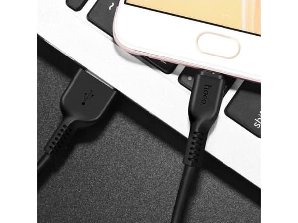 USB-kabel Partner Tele.com USB-A til USB-C 1 m svart