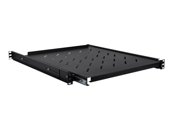 Inter-Tech SWAS-550/800 - Rackgulvpanel - svart, RAL 9005 - 1U - 19"