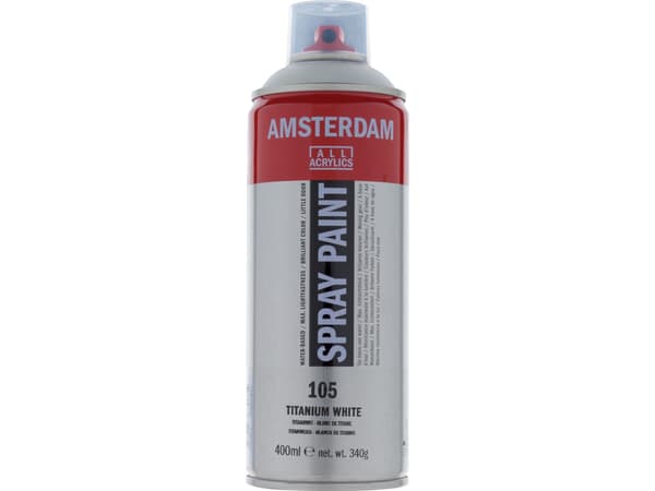 Amsterdam spraymaling Titanium White 105