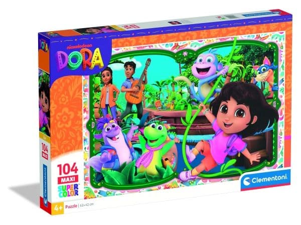 Puslespill 104 Maxi Super Color Dora