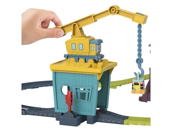 Mattel Tom &amp; Friends Nosturi + jäljet