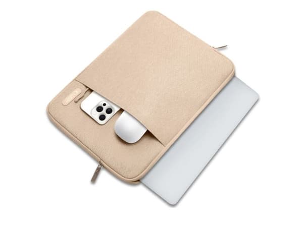 Tech-Protect Sleevy laptopdeksel 15-16 - beige