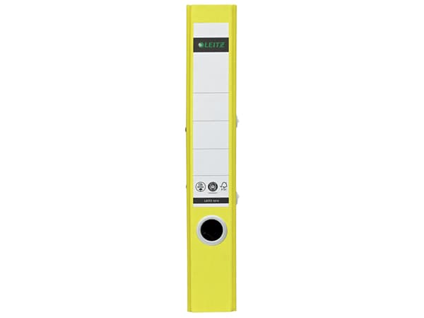 Brevmappar Leitz Recycle 180°A4/50mm gul - (10 st.)