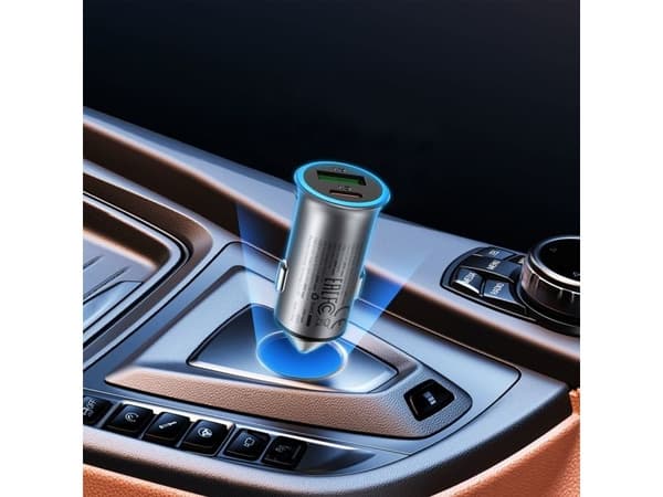 Acefast B16 95W USB-A + USB-C laddare - grå