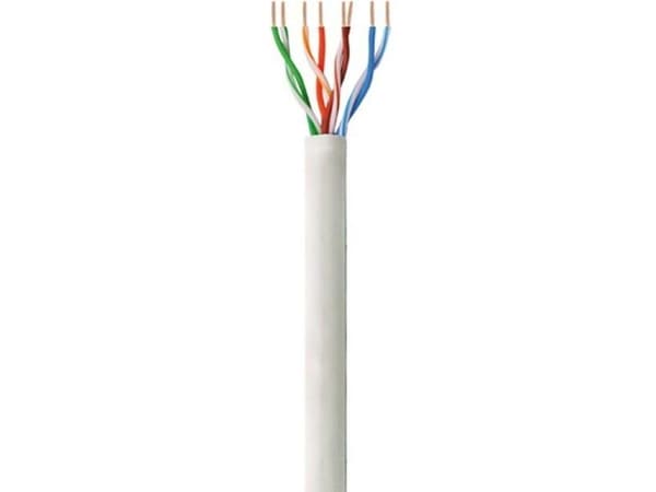Techly ITP8-FLU-0100, 100 m, Cat5e, U/UTP (UTP), Grå