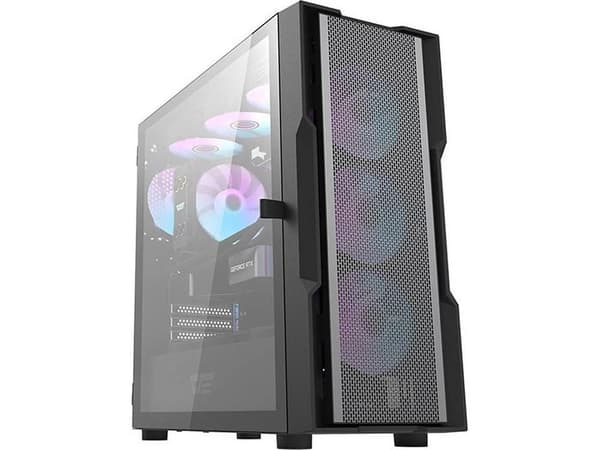 Darkflash DK431 mesh kabinett - svart