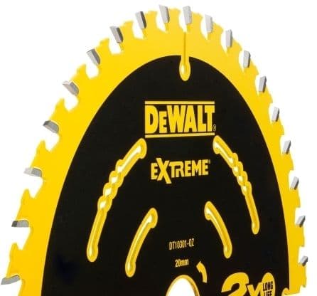 DEWALT sahanterä 165x20mmx40z