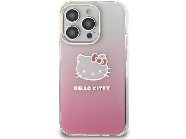 Sourcing Hello Kitty HKHCP13XHDGKEP iPhone 13 Pro Max 6.7" pink/pink hardcase IML Gradient Electrop Kitty Head