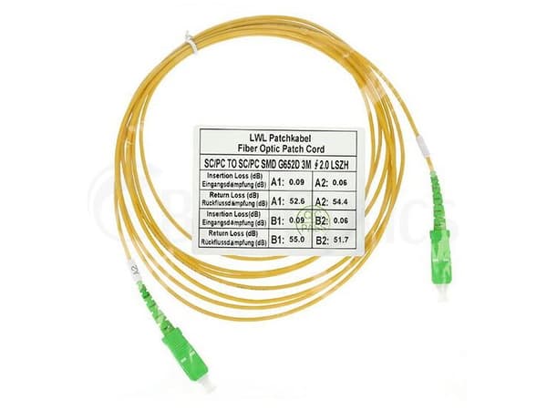 BlueOptics SFP2222BU3MM, 3 m, OS2, SC, SC