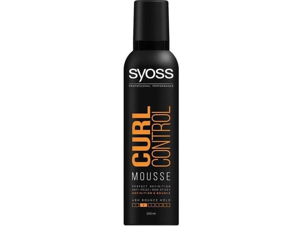 SYOSS Curl Control mousse for krøllete hår 250 ml