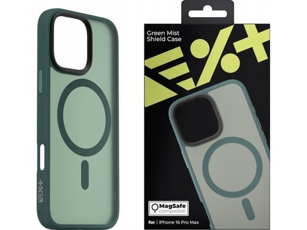 NEXT ONE Etui Mist Shield MagSafe iPhone 16 Pro Max green