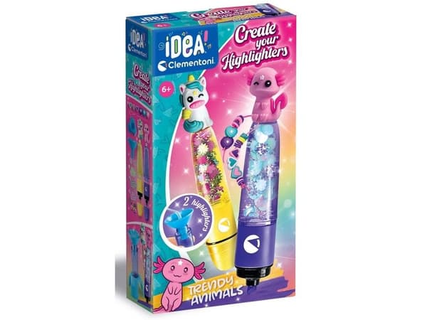 Clementoni Mini Highlighter Factory Magic Animals 18167