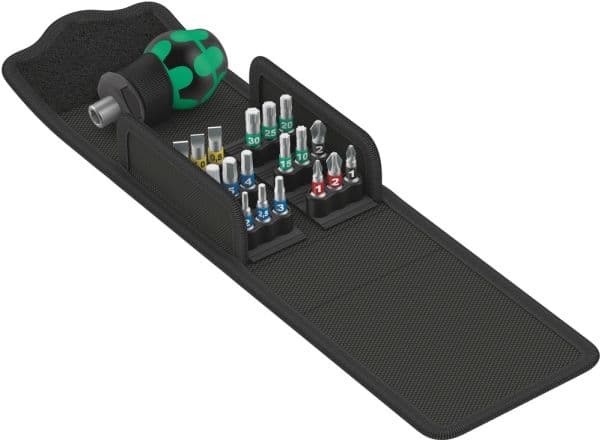 Wera Kraftform Compact Stubby 1, svart,grönt