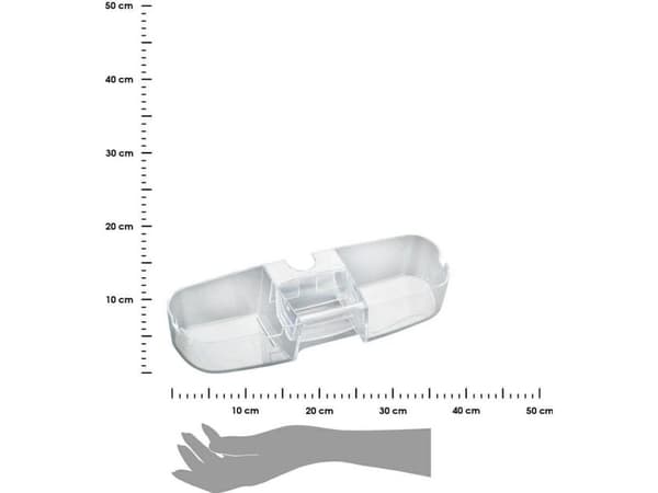 Duschkorg Wenko oval transparent (24016)