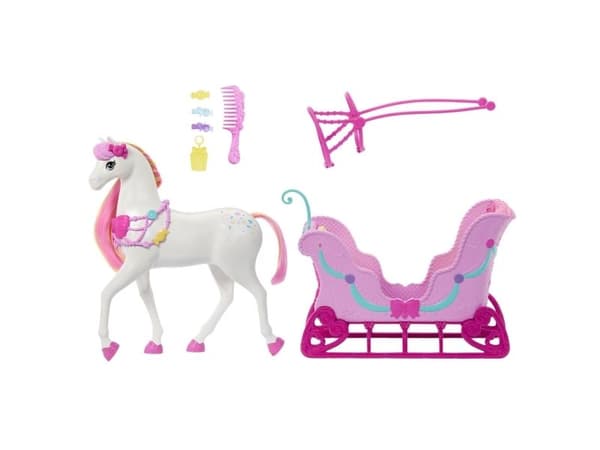 Barbie Nutcracker Horse &amp; Sled