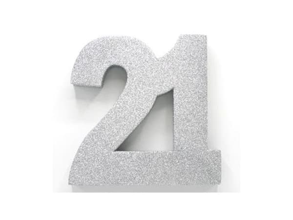 Sølv borddekoration 21